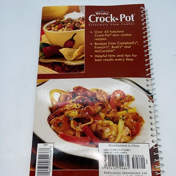 Rival Crock Pot Slow Cooker Favorites - Picture 2 of 6